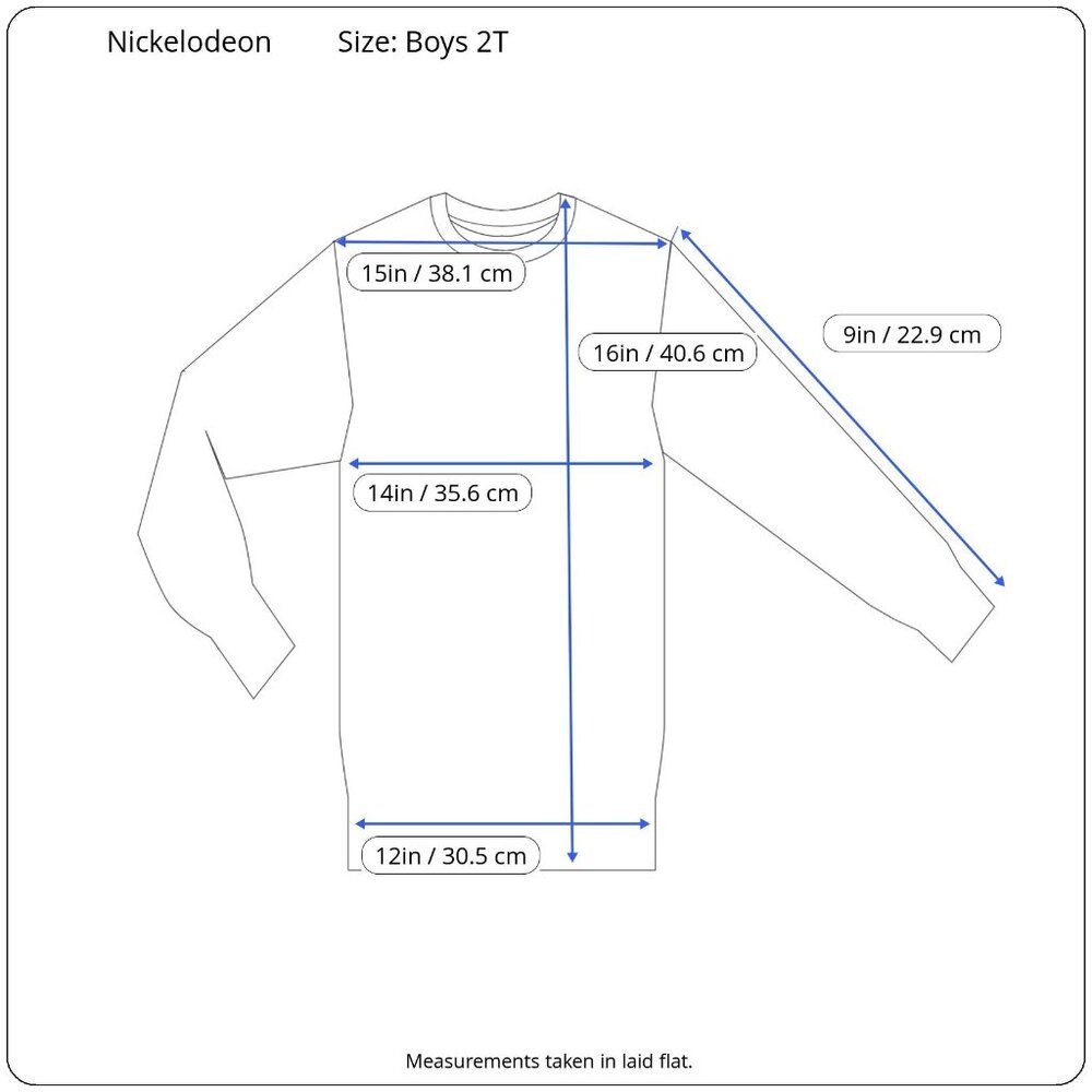 Nickelodeon Teenage Mutant Ninja Turtles Kids Sweatshirt Gray Graphic Design 2T - Picture 8 of 8